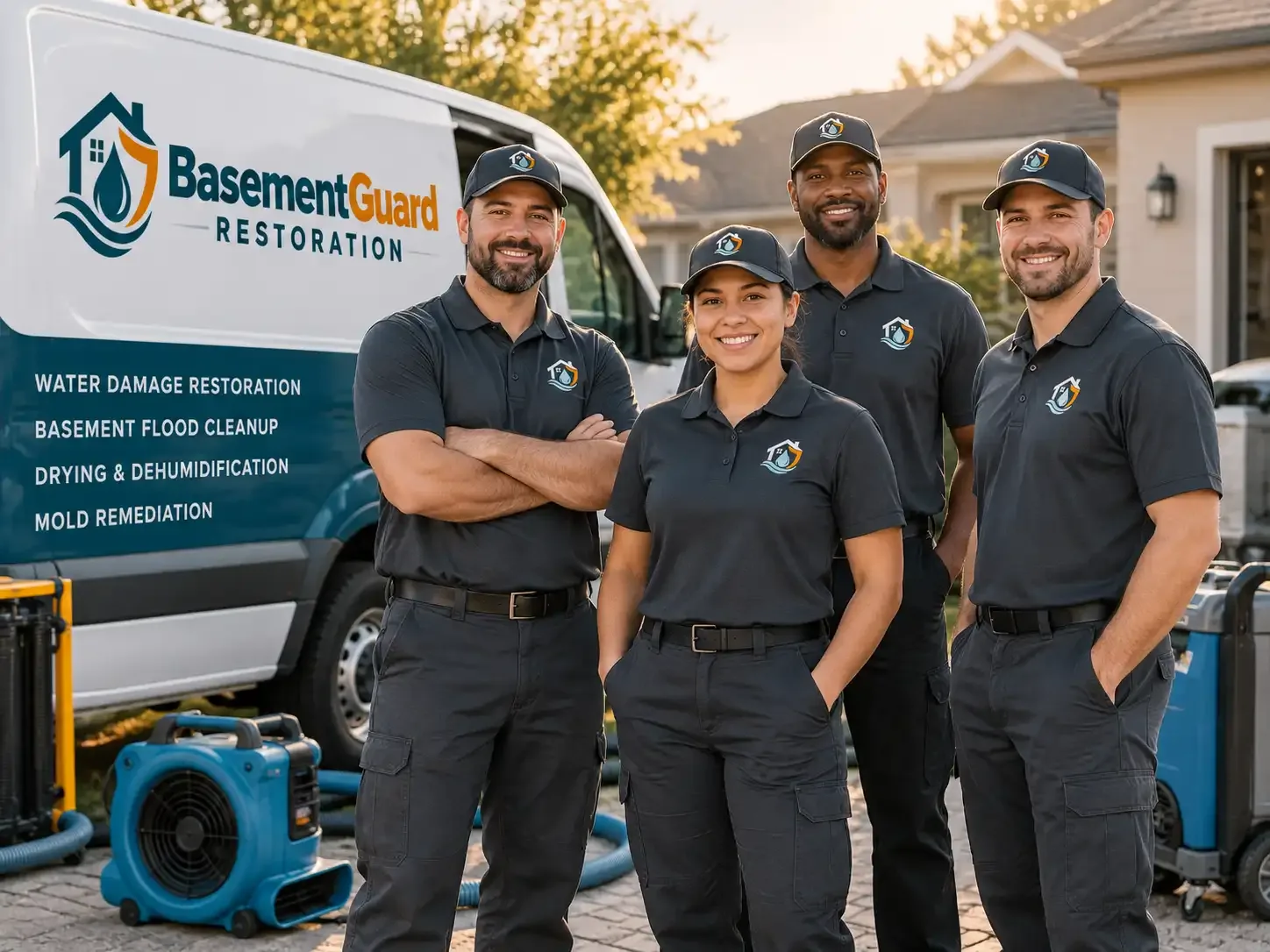 Basement Water Damage Restoration company in Burlington, IN